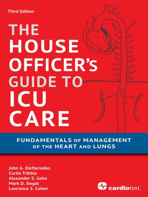cover image of House Officer's Guide to ICU Care